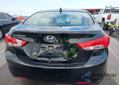 2013 Hyundai Elantra Gls from USA, damaged, VIN 5NPDH4AE9DH445745